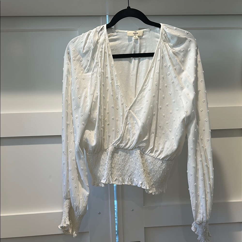 Spring White Women's Top